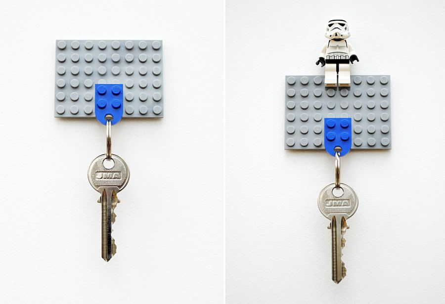 DIY Lego key holder