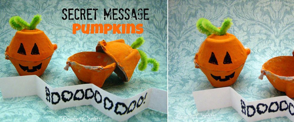 DIY Secret message pumpkins