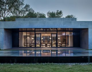 Tranquil Zen Aesthetics Welcome You at this Contemporary Chinese Teahouse