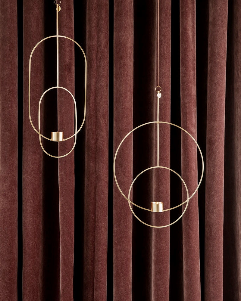 Hanging-tealights-with-geometric-style