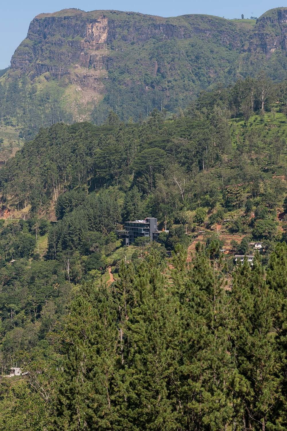 Hotel by the Waterfalls is designed to blend into the landscape