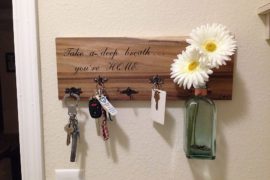 10 Nifty DIY Key Holders for a More Organized Home