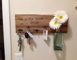 10 Nifty DIY Key Holders for a More Organized Home