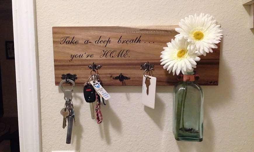 10 Nifty DIY Key Holders for a More Organized Home