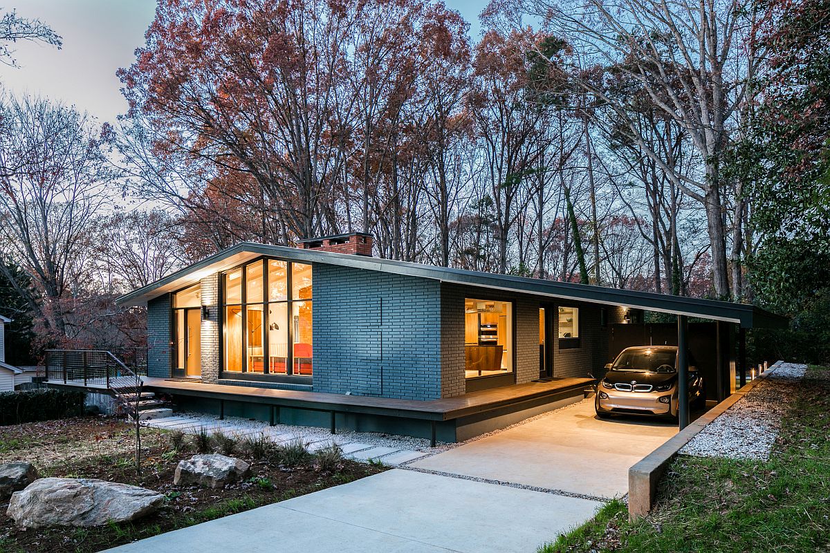 A MidCentury Modern Recreation: Ocotea House Renovation in Raleigh