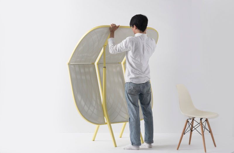 Room divider that can also be used as a bar table