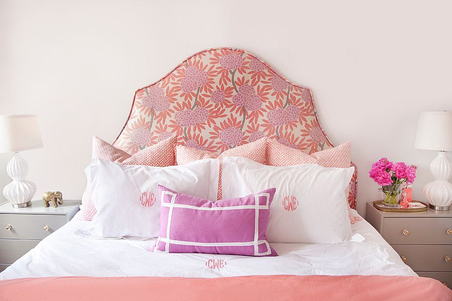 Smart way to add pastel pink to the bedroom