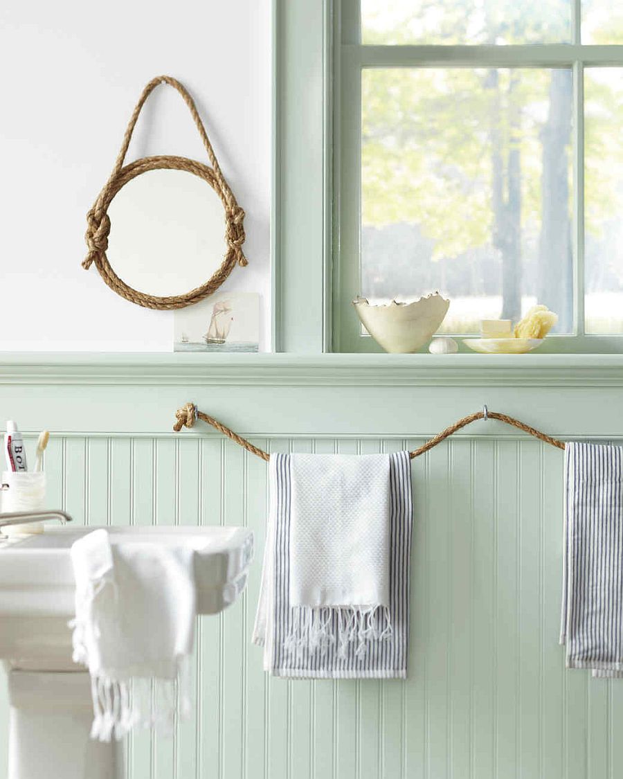 unique bathroom towel holders