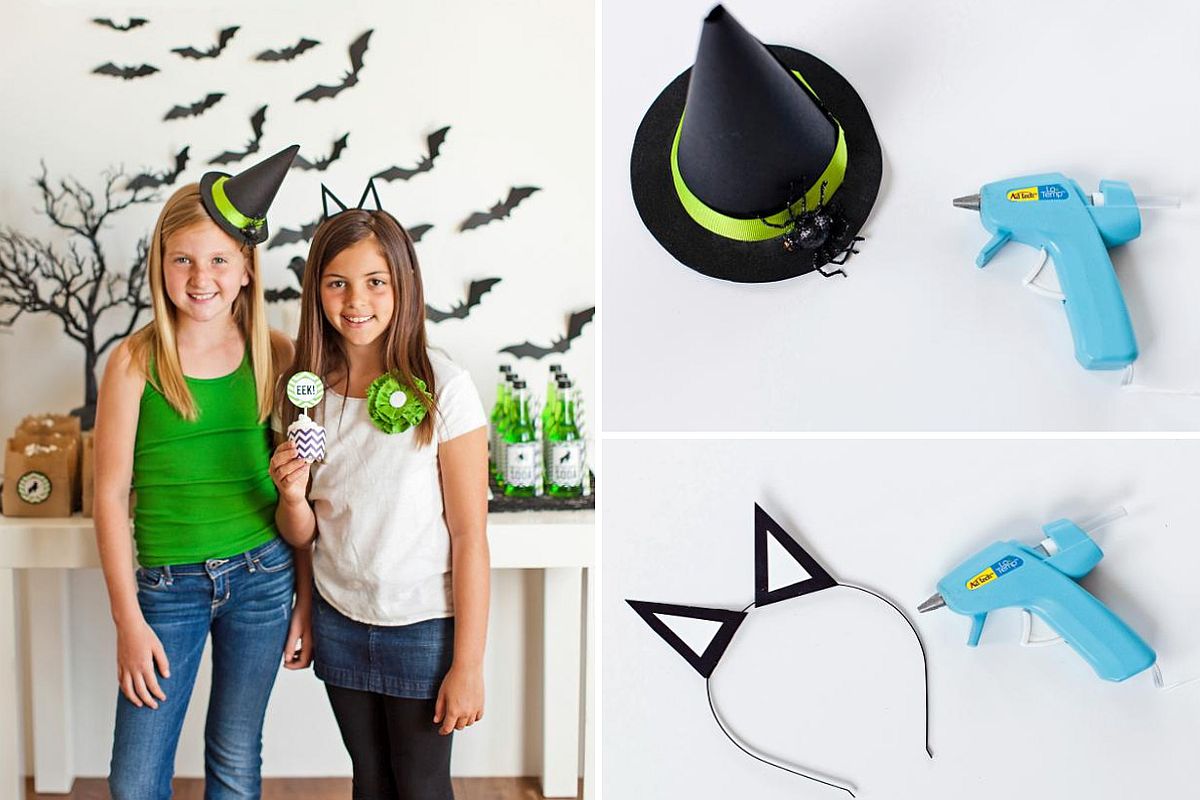 Witch's Hat Halloween DIY Idea