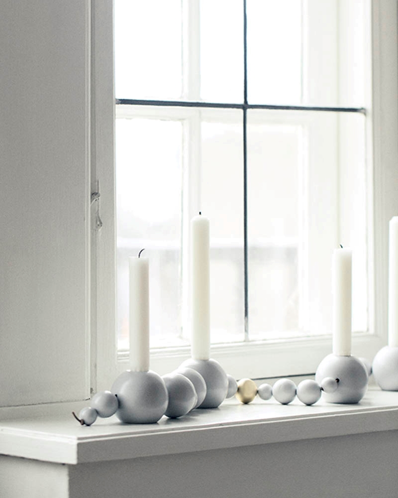 Beaded candle holder from ferm LIVING