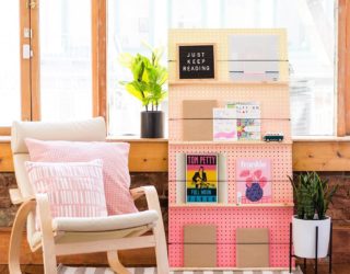 For the Style-Conspicuous Bibliophile: Modern DIY Bookshelves