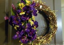 Colorful-and-brilliant-DIY-Wildflower-Wreath-217x155