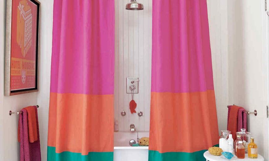 Budget Bathroom Makeover: 10 Creative DIY Shower Curtains