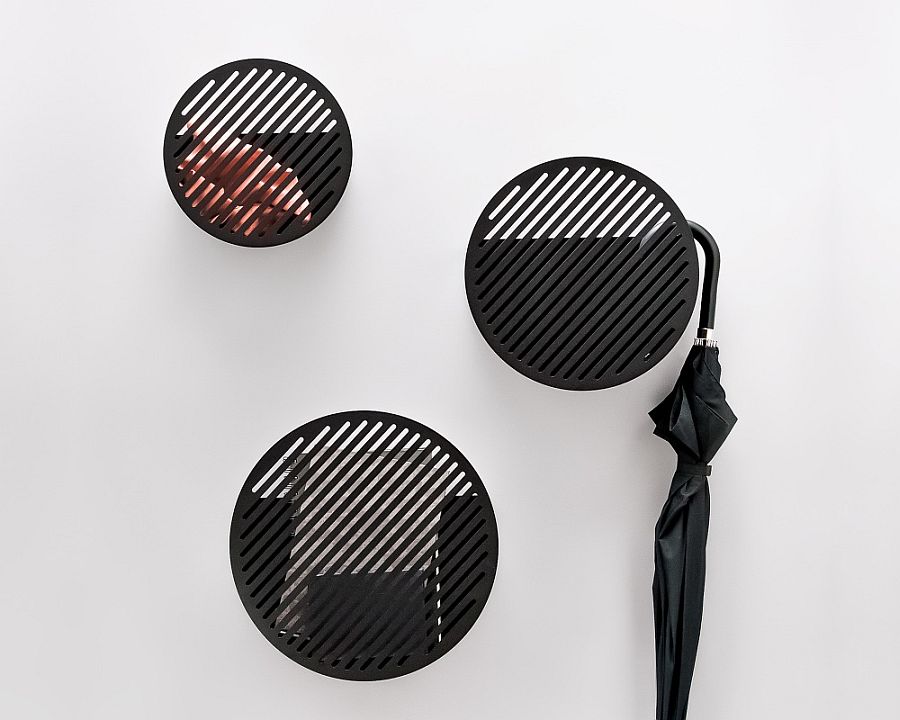 Diagonal wall baskets from Andréason & Leibel