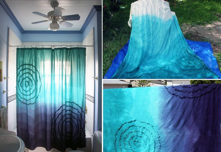 Budget Bathroom Makeover 10 Creative DIY Shower Curtains Decoist