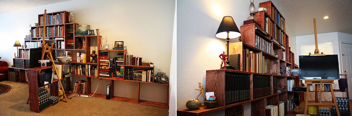 Expansive-DIY-Bookshelf-for-the-living-room