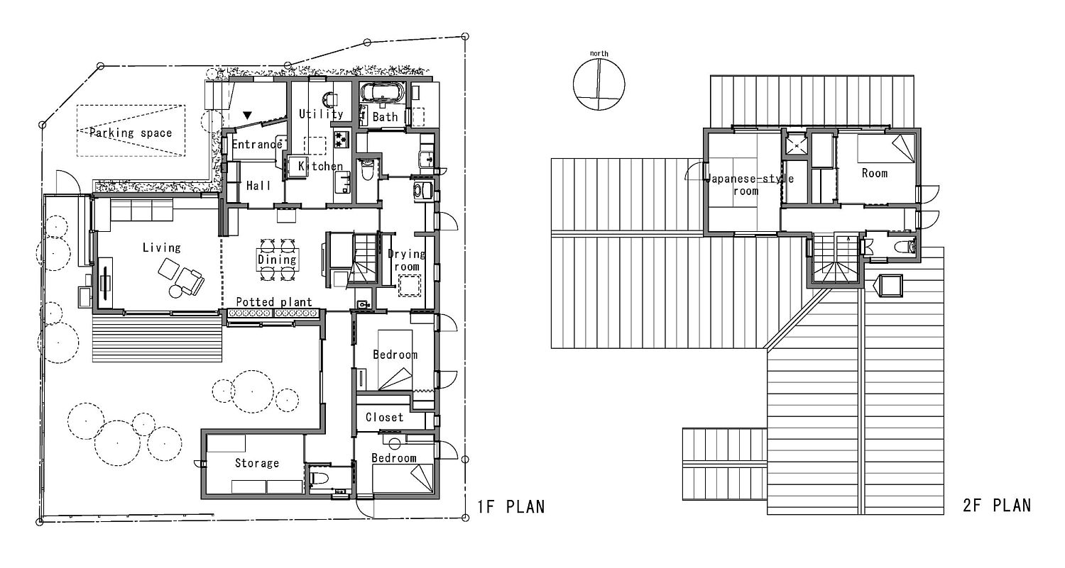 Japanese Modern House Plan