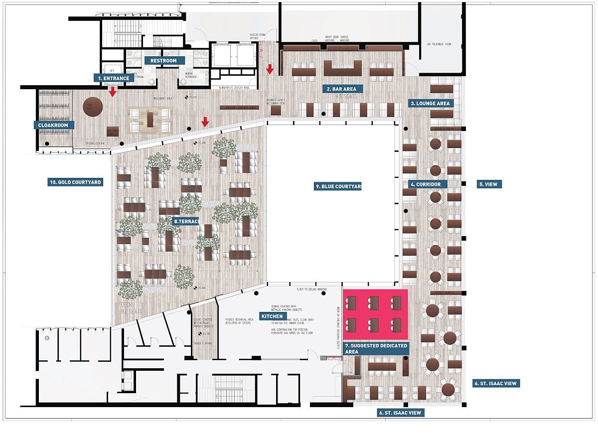 Floor-plan-of-Mansarda-Restaurant-in-St