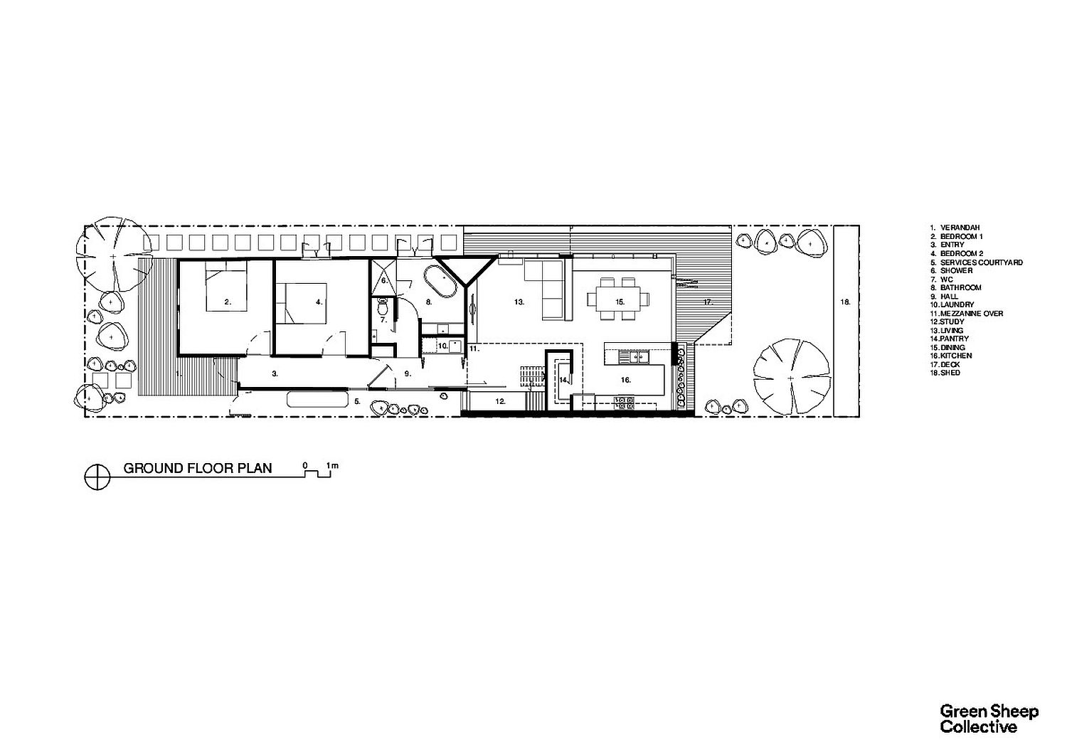 Floor-plan-of-Smart-Home-in-Seddon-Australia