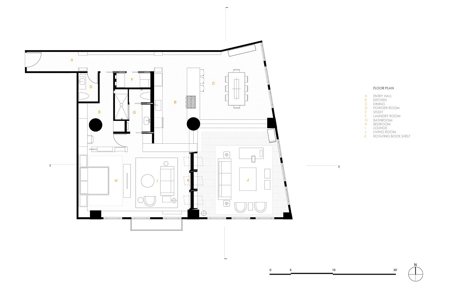 Floor-plan-of-renovated-Arts-District-Loft-in-Los-Angeles