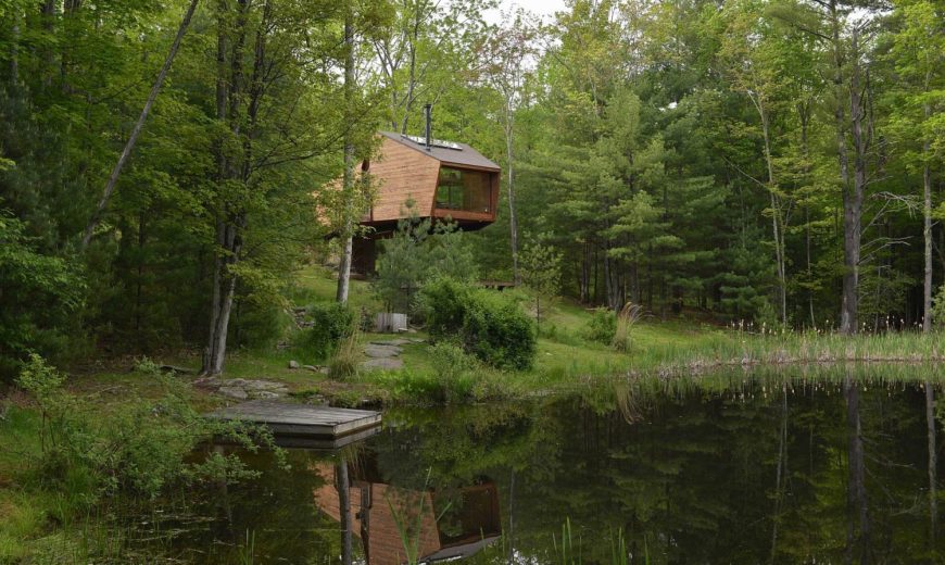 Inhabit: Tranquil Treehouse with Stunning Views of Catskills Mountain Range