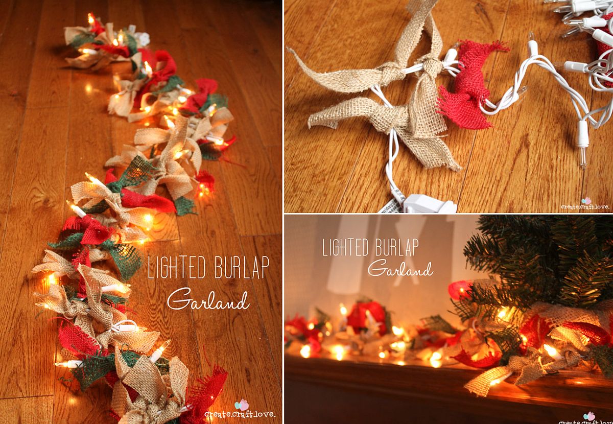 Lighted-burlap-garland-DIY-to-welcome-the-Holiday-Season-early