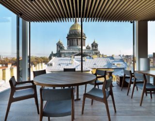 Mansarda Restaurant: Inventive Design Meets Grand St. Isaac’s Cathedral Views