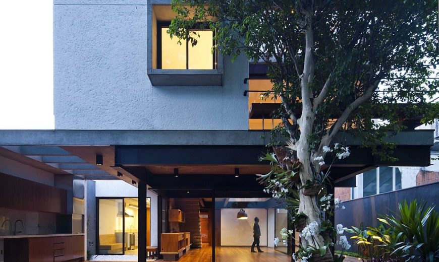 Steel and Concrete Sao Paulo Home with a Healthy Dose of Green!