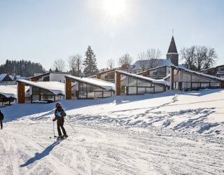 Sloping Roofs and a Modern Silhouette Shape Mesmeric Villas Winterberg