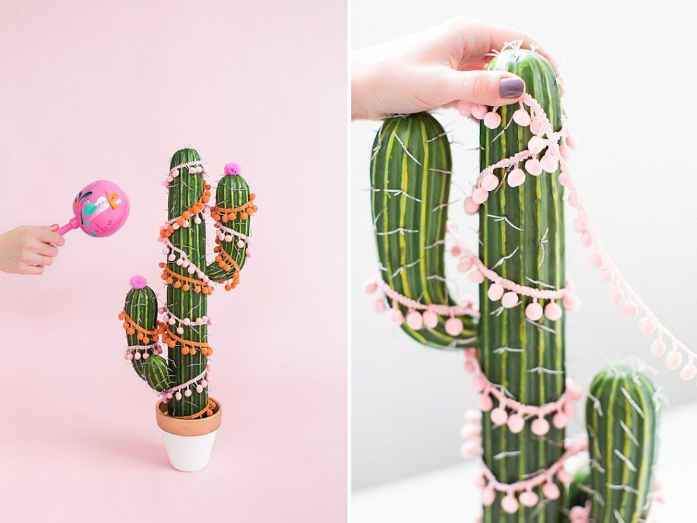 DIY Christmas Tree Cactus