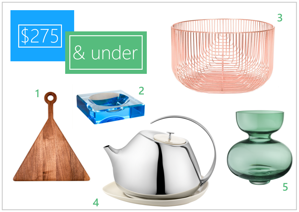 Decoist gift guide $275 and under