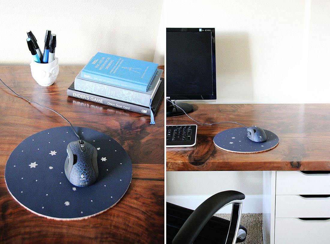 Easy Constellation Mouse Pad DIY