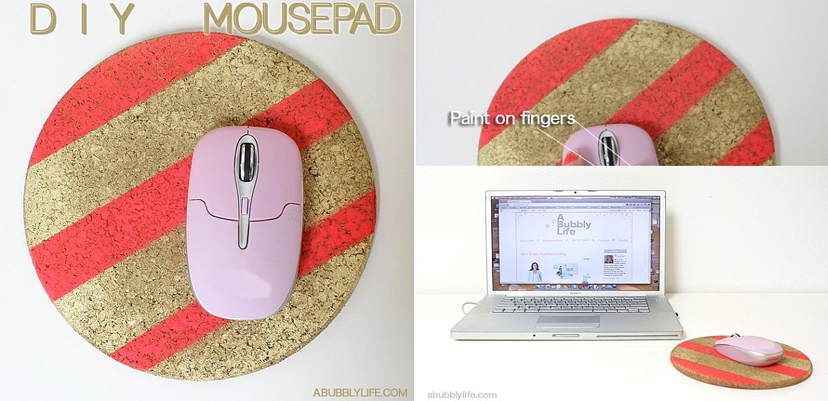 Easy DIY Mousepad idea