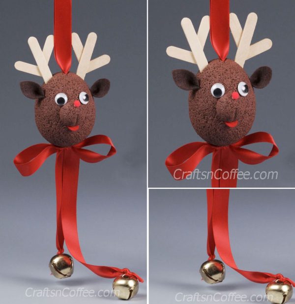 15 DIY Reindeer Crafts & DIY Reindeer Ornaments for Christmas