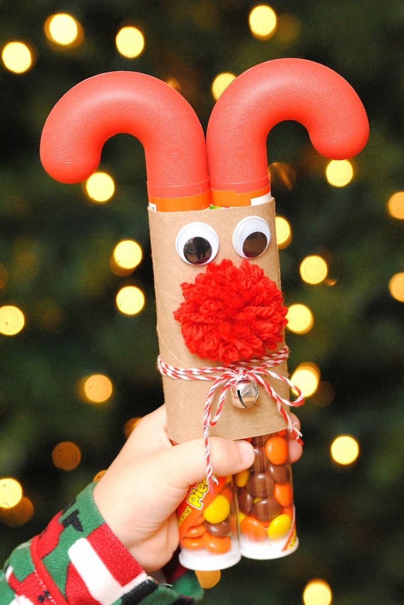 Fun reindeer Christmas Craft