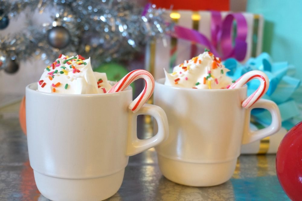 Hot chocolate is the perfect party drink