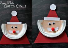 easy santa crafts