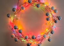 Simple-and-easy-wreath-with-string-lights-and-Christmas-ornaments-217x155