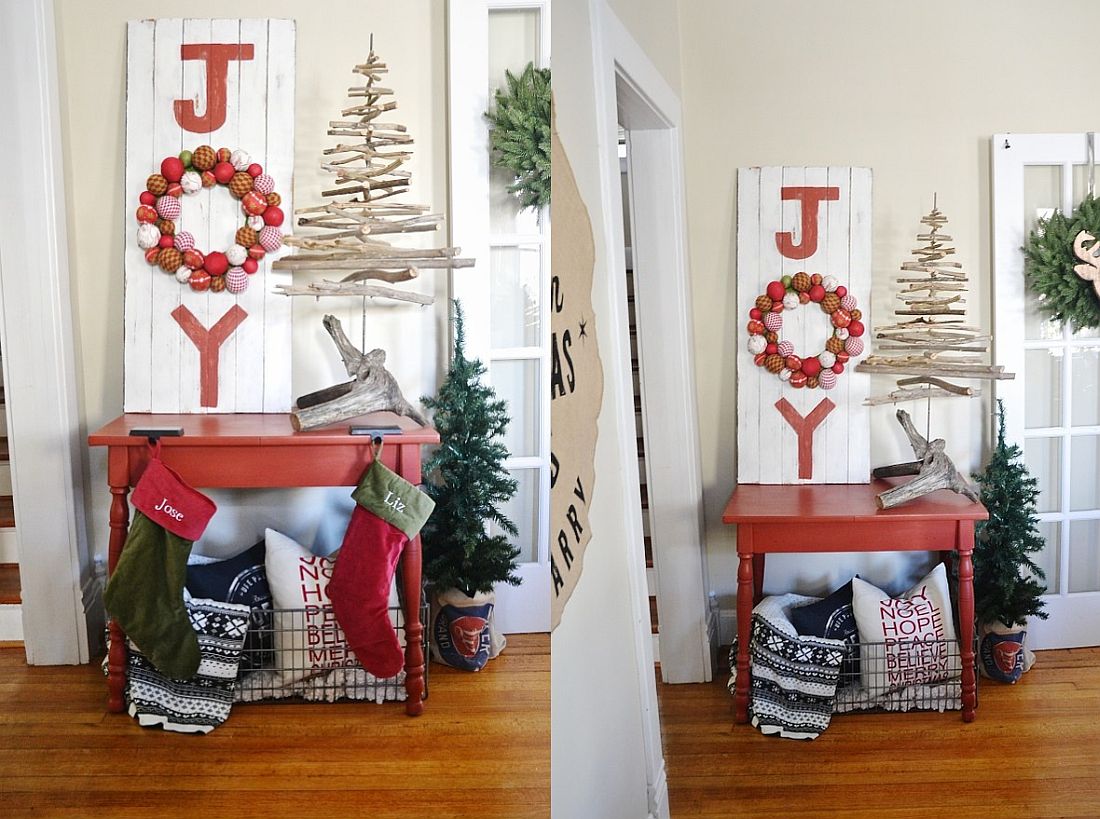 Spread the JOY with a cool DIY Christmas sign