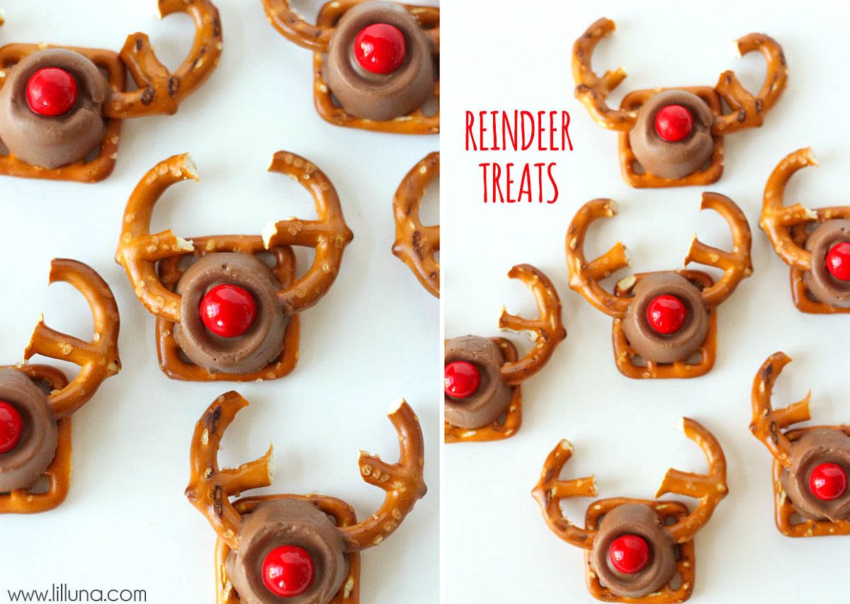 Yummy Christmas treats with Reindeer design