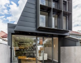 Contemporary Avatar of Terrace Home in Melbourne Flooded with White and Light!