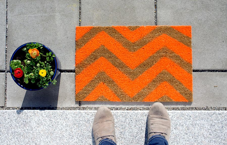 DIY-chevron-pattern-doormat