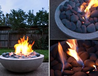 A Cozy, Dreamy Winter: Affordable and Easy to Build DIY Fire Pits