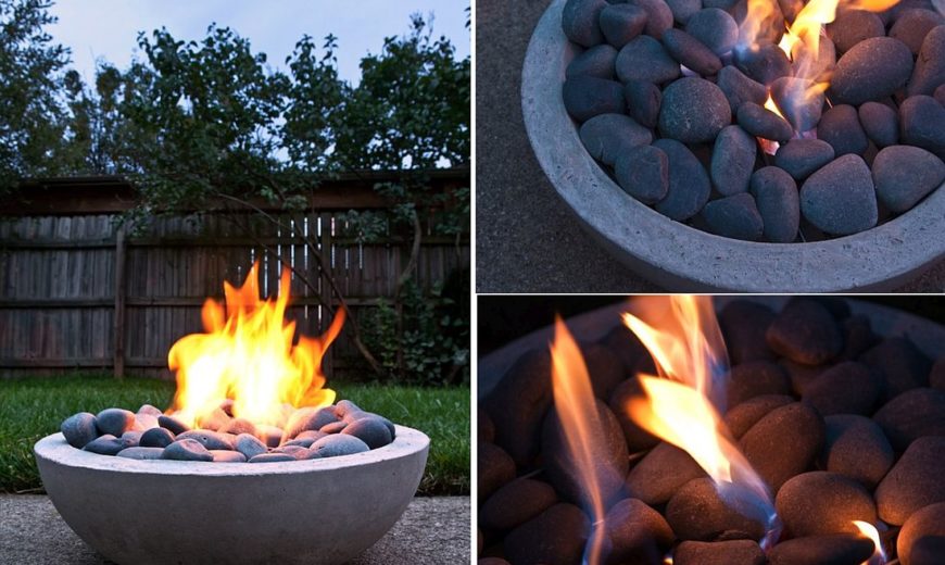 A Cozy, Dreamy Winter: Affordable and Easy to Build DIY Fire Pits