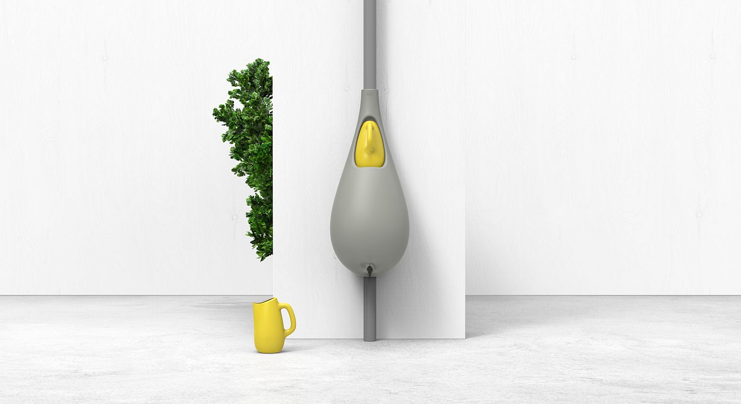 Minimal Raindrop design by Studio Bas van der Veer