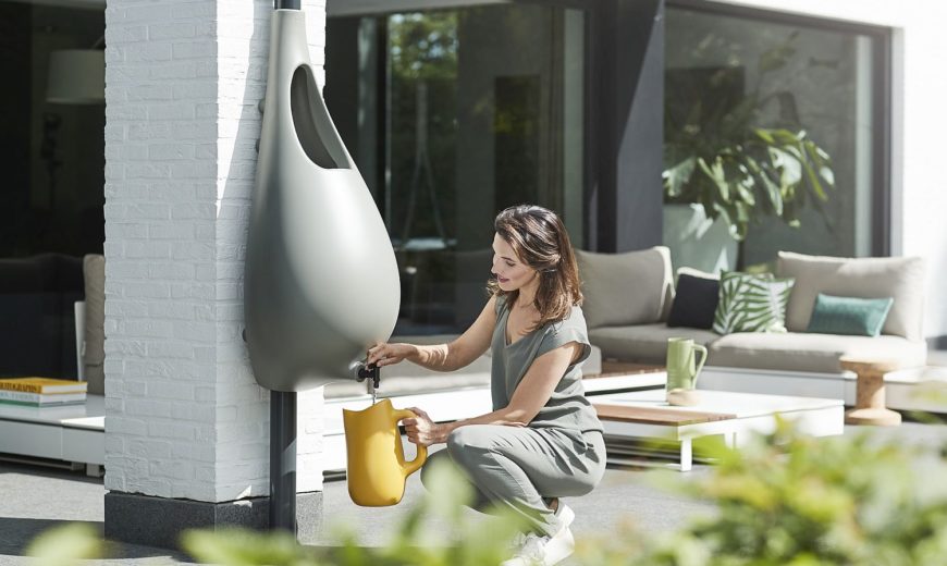 Raindrop Brings Rainwater Harvesting at Its Stylish Best to Your Garden