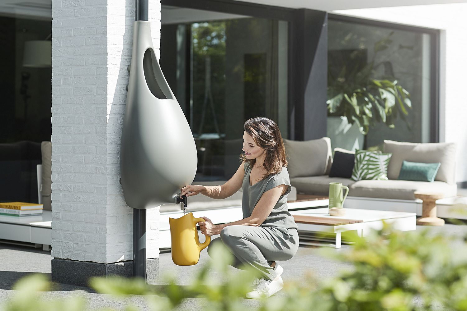 Raindrop Brings Rainwater Harvesting at Its Stylish Best to Your Garden