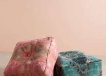 Patterned-velvet-ottomans-in-teal-and-fuchsia-217x155
