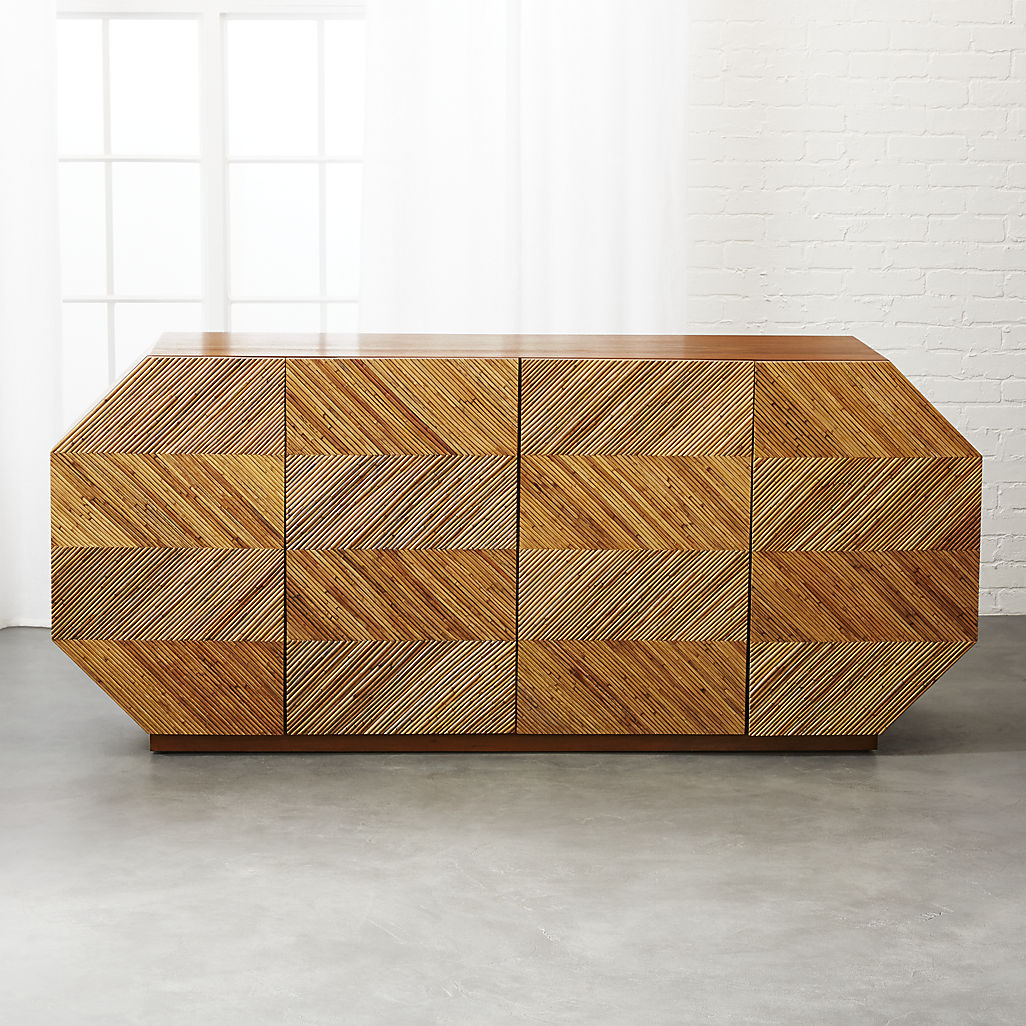 Rattan-dresser-with-a-slanted-pattern