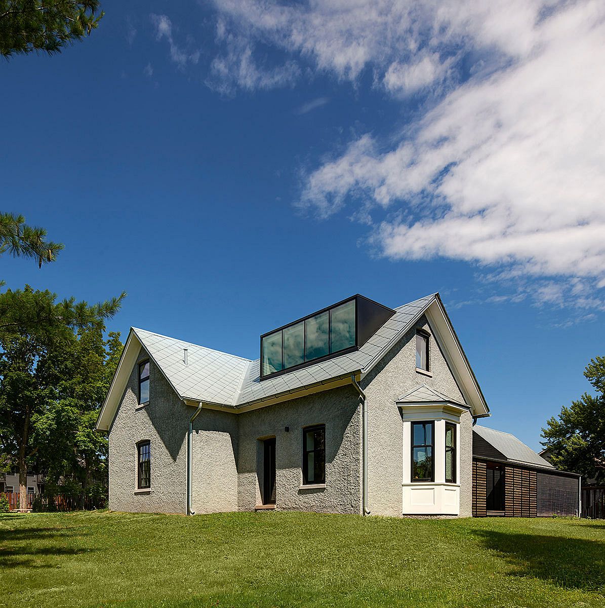 Revamped 1850's rustic house with a modern appeal